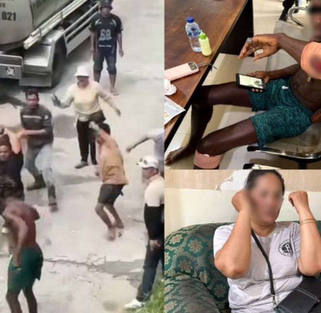 Foreign National and Construction Worker Clash in Suluban Area.